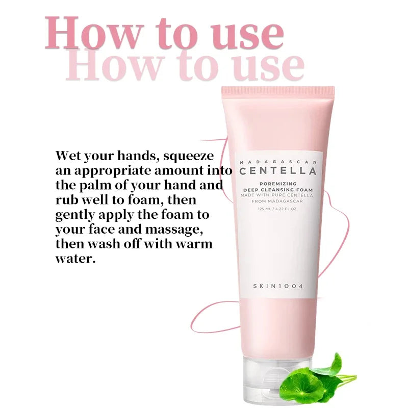 Suero facial tónico con ampolla de sal rosa fresca de productos originales de Centella coreana