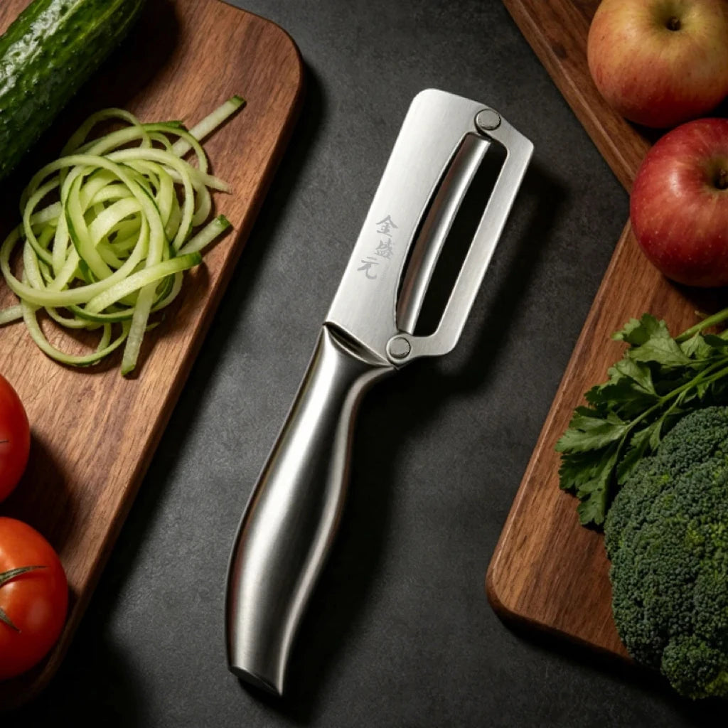 Stainless Steel Kitchen Peeler Potato Pumpkins Peeler Non-slip handle Household