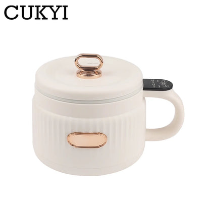 Olla arrocera inteligente portátil sartén eléctrica fideos taza hirviendo olla caliente