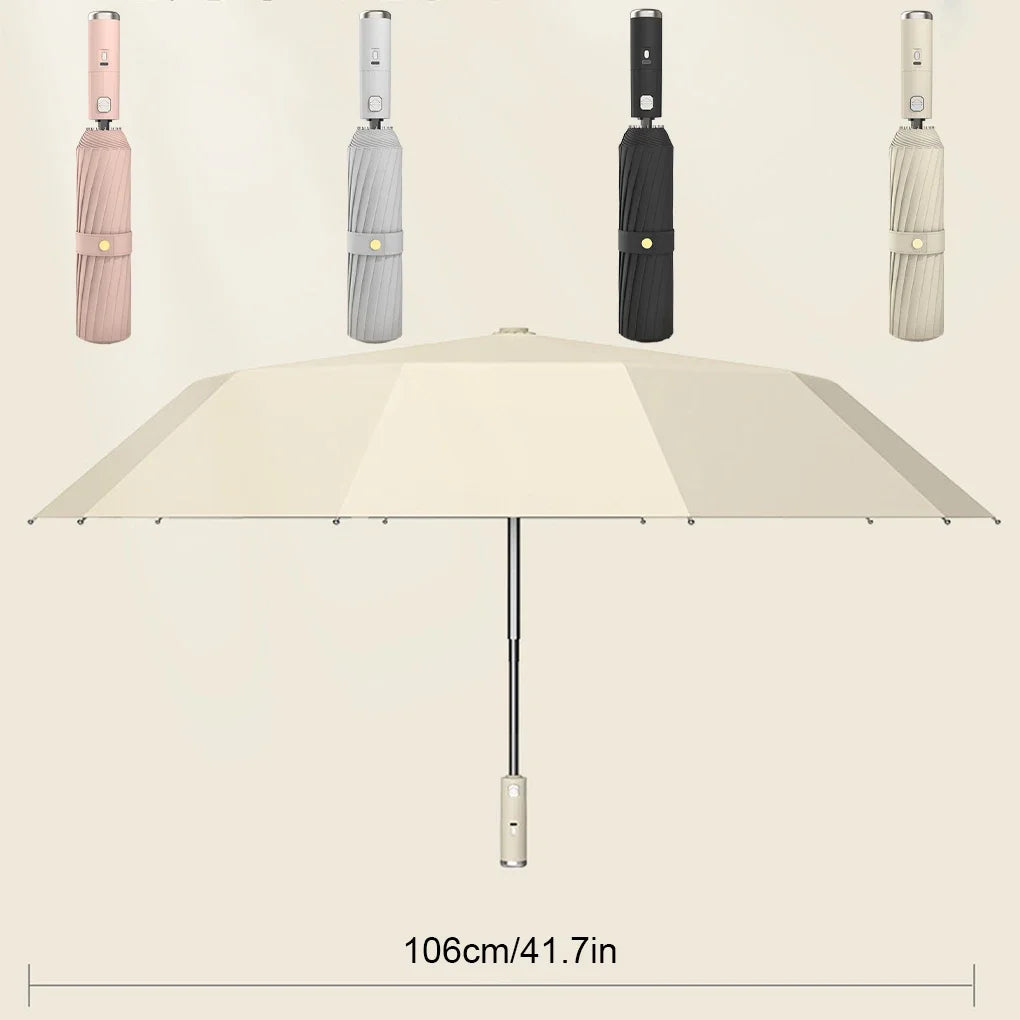 Cooling Fan Functionality Umbrella For Women