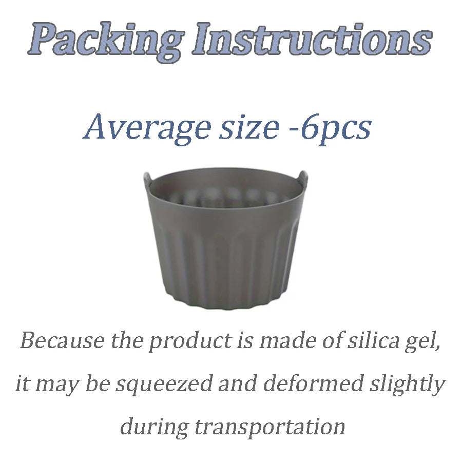 Silicone Mold Cake Bake Custard Pudding Mould Air Fryer Silicone