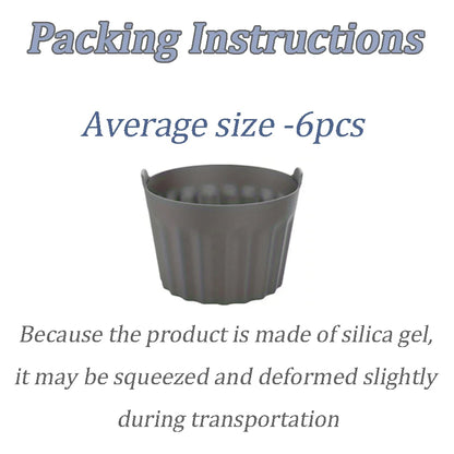 Silicone Mold Cake Bake Custard Pudding Mould Air Fryer Silicone