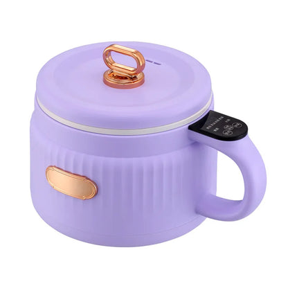 Olla arrocera inteligente portátil sartén eléctrica fideos taza hirviendo olla caliente