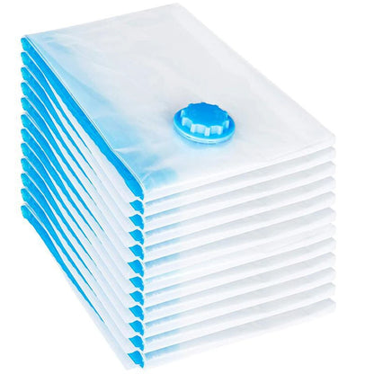 Vacuum Storage Bags With Valve Folding Compressed Space Saving Clothes Storage