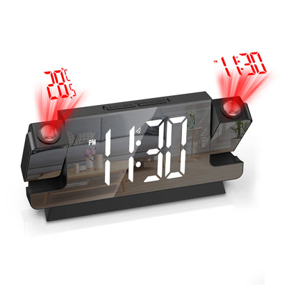 double projection clock LED clock Alarm Clock Digital clock 12/24H