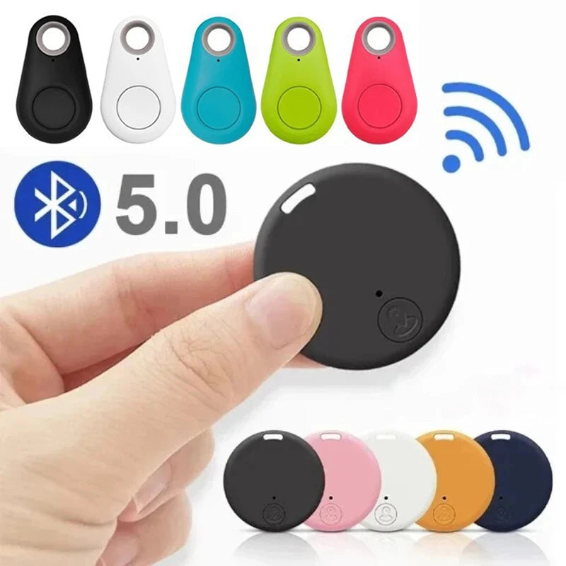 Mini GPS Locator AntiLost Alarm Wallet Keychain Smart Tag Bluetooth-Compatible