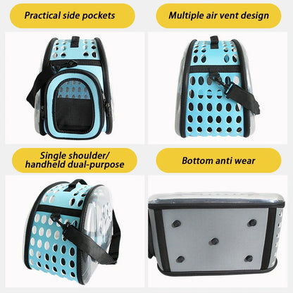 Pet Shoulder Bag: Travel in Style with Your Furry Friend!