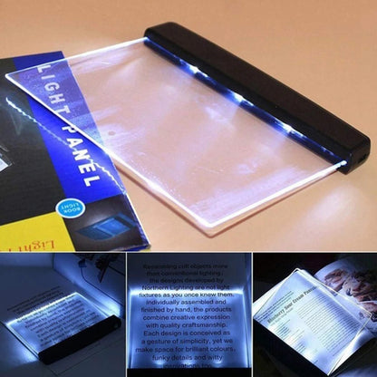 Flat Book Light Page Book Light for Reading