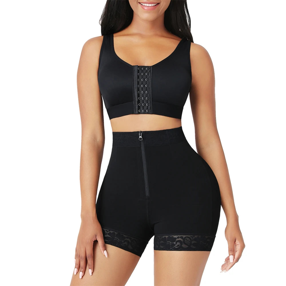Fajas Colombianas Waist Trainer Butt lifter Body Shapewear Corset Push Up High Waist