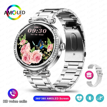 For Xiaomi Android Fashion Women Smart Watch 360*360 HD Screen