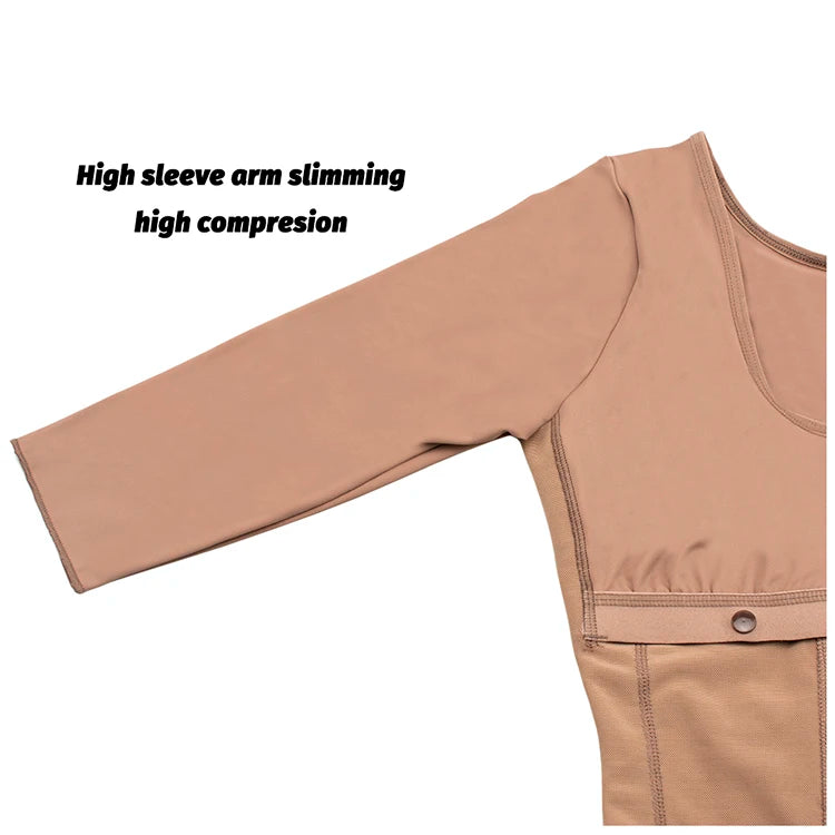 Full Body Colombian Girdles Shaper High Compression Bodysuits Postoperative