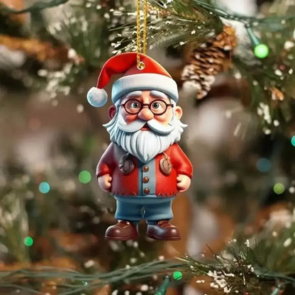 New Christmas Tree Decoration Pendant Multifunction Acrylic Durable Material