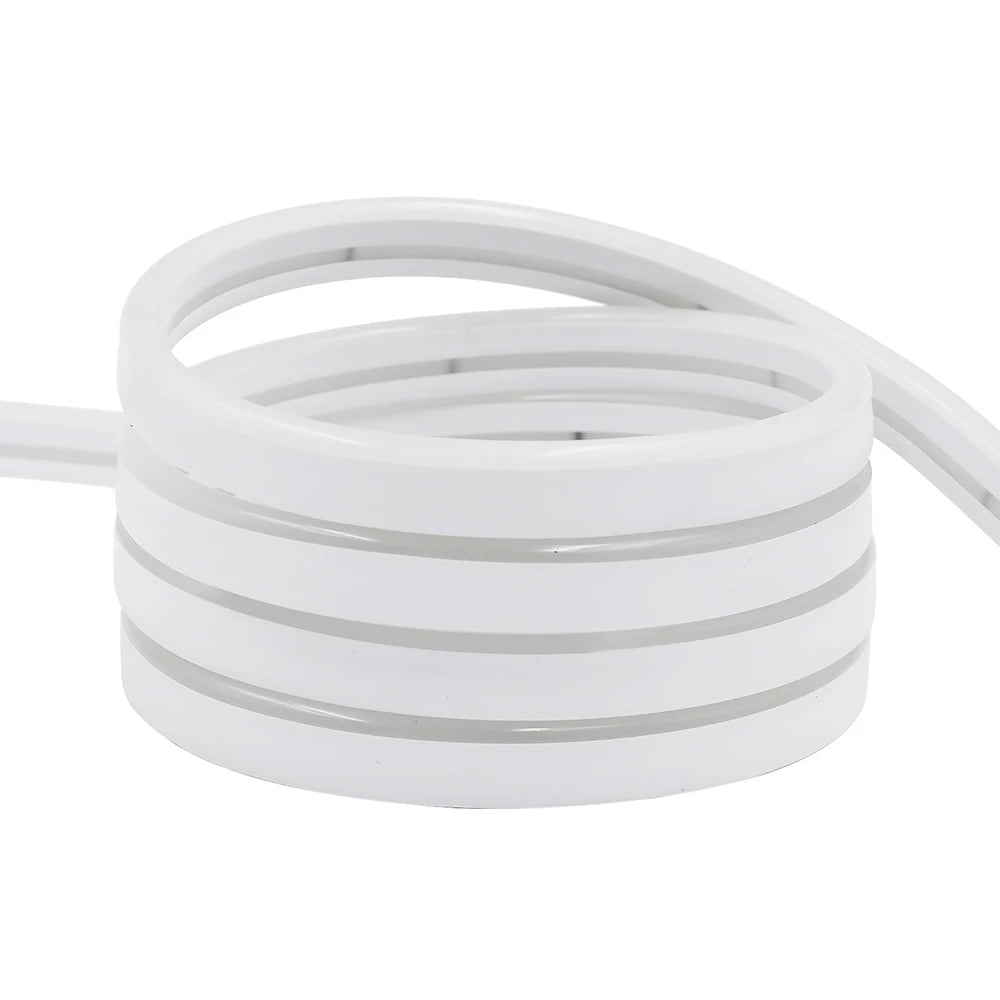 Solar LED Neon Strip Light 5m 10m DC 24V 120LED/m 2835 Flexible Lights 6x12mm Waterproofof