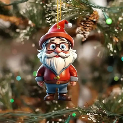 New Christmas Tree Decoration Pendant Multifunction Acrylic Durable Material