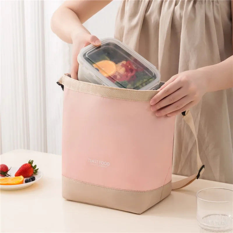 Portable Lunch Bags Outdoor Picnic Bag Insulated Bento Bags