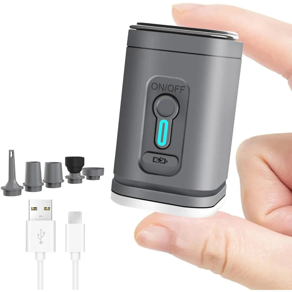 Portable Wireless Air Pump for Outdoor Cushions, Beds, and Yoga Balls.**