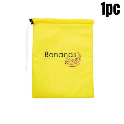 1/2/3/5Pcs Durable Yellow Banana Storage Bags Insulated Fruit Vegetable Fresh-keep