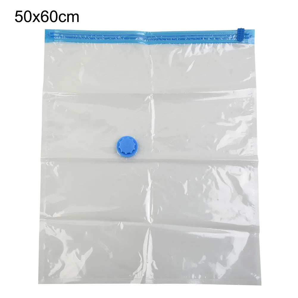 Vacuum Storage Bags With Valve Folding Compressed Space Saving Clothes Storage