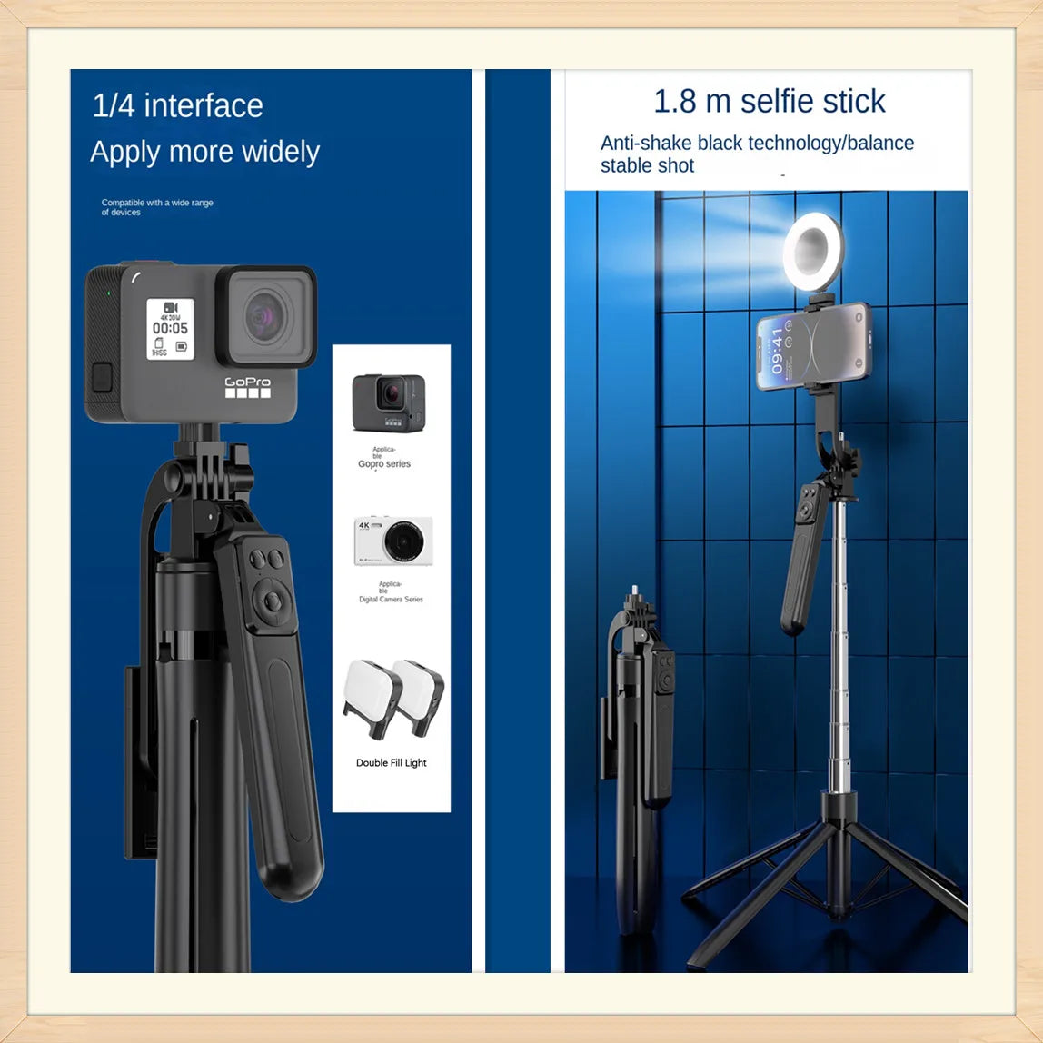 COOL DIER New Tripod for Smartphone Camera,Tripods Stand with Bluetooth shutter