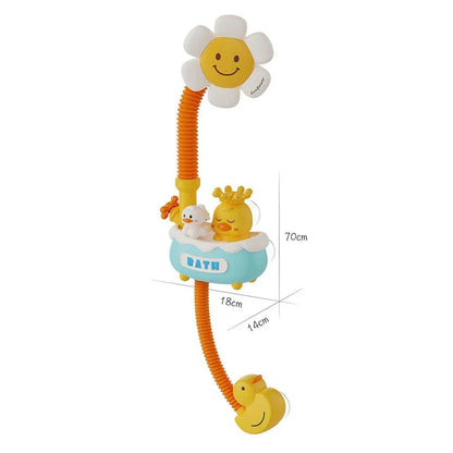 Baby Bath Toy Clouds Duck Model Bathing Cute Swimming Water Game