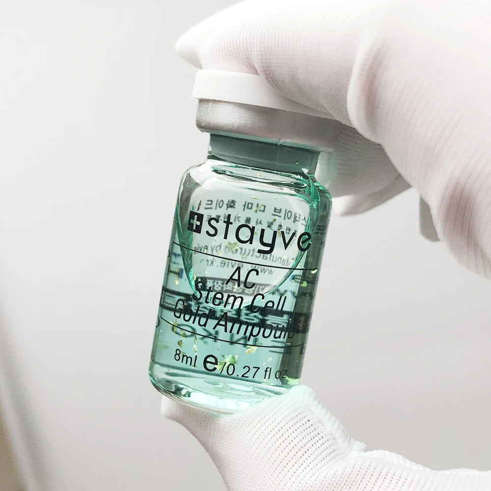 Kit Sérum Facial Branqueador Stayve BB Cream Glow Skin Booster Coreano com Peptídeos