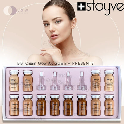 Stayve 8ml Korea BB Cream Glow Serum Starter Kit CC Foundation Cream Facial