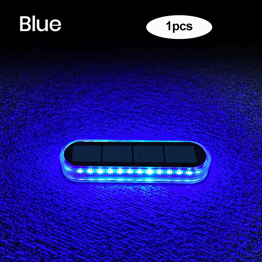 Solar Powered LED Outdoor Deck Lights IP68 Waterproof Automatic On/Off