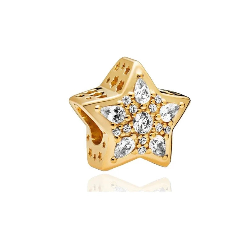 Charm Bead Fit Original European 925 Silver Bracelet Jewelry Gift