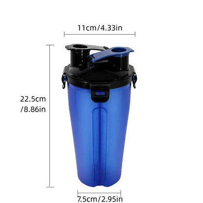 2 IN 1 Dogs Travel Water Bottle: Your Perfect Outdoor Companion!