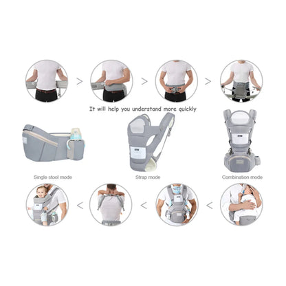 Ergonomic Baby Carrier Backpack Infant