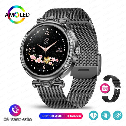 For Xiaomi Android Fashion Women Smart Watch 360*360 HD Screen