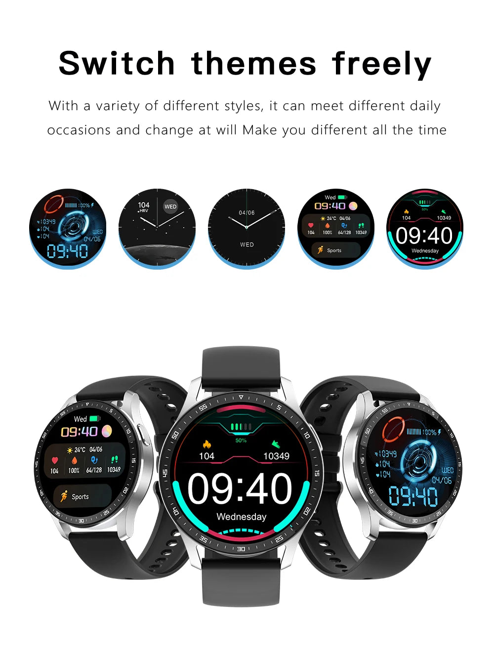 GEJIAN X10 Headset Smart Watch TWS Two In One Wireless Bluetooth Dual Headset Call