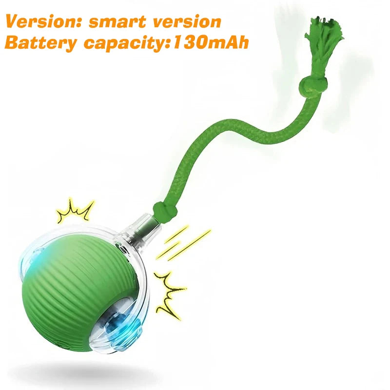 New Cat Interactive Ball Toy,Automatic Rolling Cat Ball Rechargeable