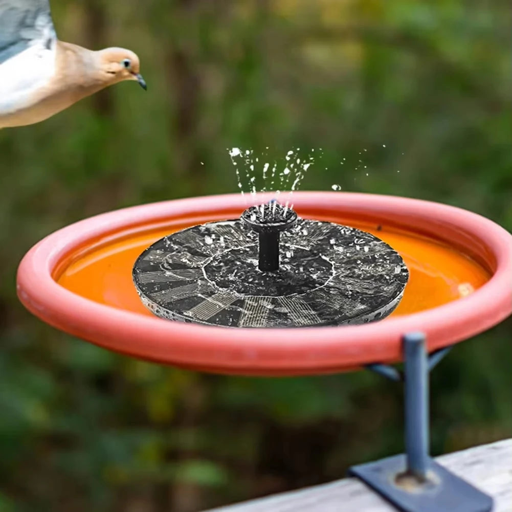 Solar Fountain Pump Floating Solar Panel Bird Baths Water Fountain
