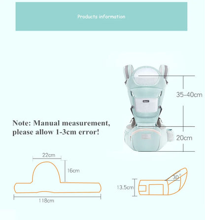 Ergonomic Baby Carrier Backpack Infant