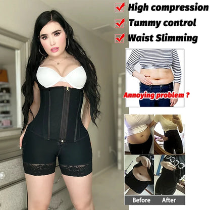 Women High Compression Girdle Shaper Postpartum Belly flat Sheath