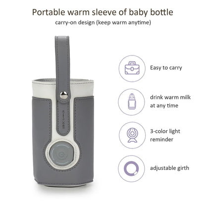 EfficiEent USB Milk Heat Keeper for Travel and Car Use