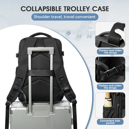 Vacuum Backpack Travel Bag for Men Large Capacity airback Backpack Business