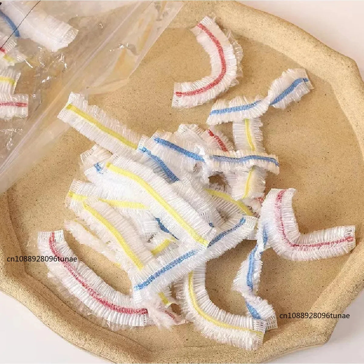 Funda de alimentos Plástico Colorido Envoltura Elástica Tapa Plato Bolsas de Embalaje de Cocina Bolsa de Almacenamiento