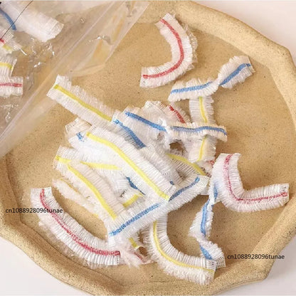 Funda de alimentos Plástico Colorido Envoltura Elástica Tapa Plato Bolsas de Embalaje de Cocina Bolsa de Almacenamiento