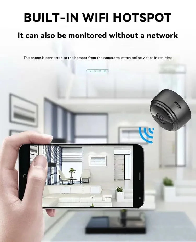 New A9 Mini Camera WiFi Wireless Security Protection Remote Monitor Camcorders Video