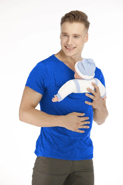 Safety Kangaroo Pocket T-Shirt Baby Carrier