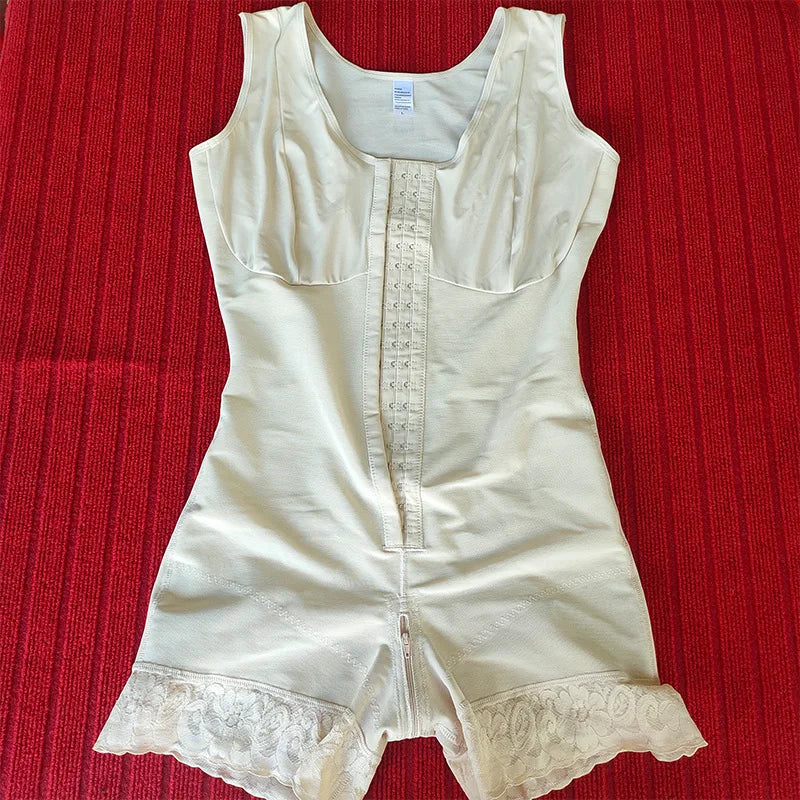 Cincher High Compression Short Girdle With Brooches Bust For Daily And Post-Surgical