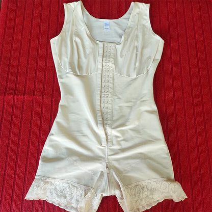 Cincher High Compression Short Girdle With Brooches Bust For Daily And Post-Surgical