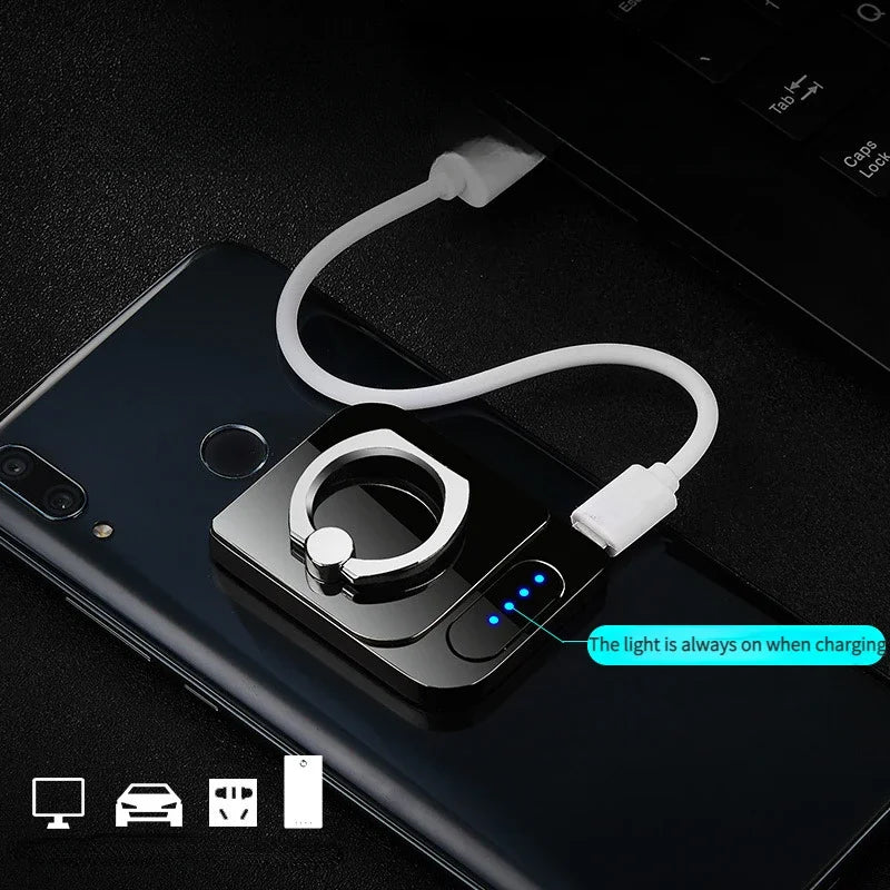 2026 New Car Mobile Phone Holder USB Charging Lighter Touch Sensor Cigarette Lighter