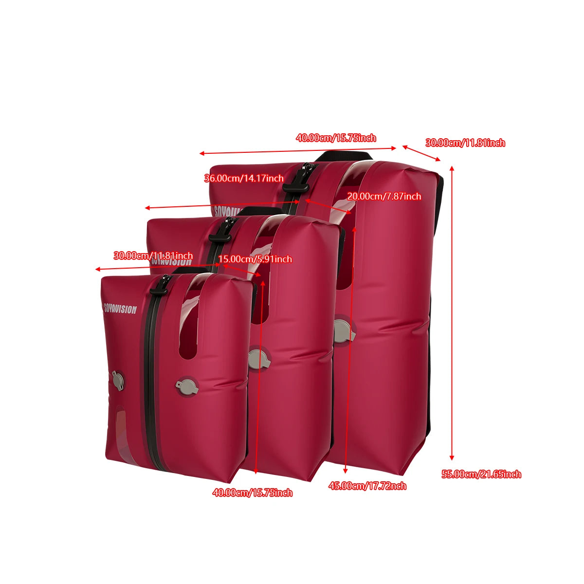 ¡Gran oferta! Bolsas de vacío de TPU S M L, bolsas de compresión al vacío reutilizables, equipaje impermeable
