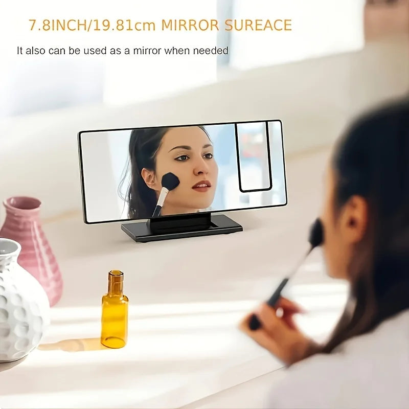 Projection alarm clock  multifunction Intelligent luminous clock Bedroom