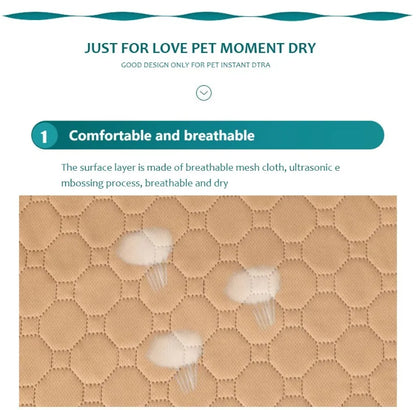 Keep Your Home Clean with Our Reusable Dog Pee Pad Blanket!