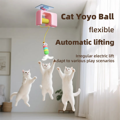 Cats Toys Pet Stress Relief Rechargeable Interactive Hanging Door