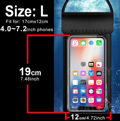 IPX8 Universal Waterproof Bag Cell Phone